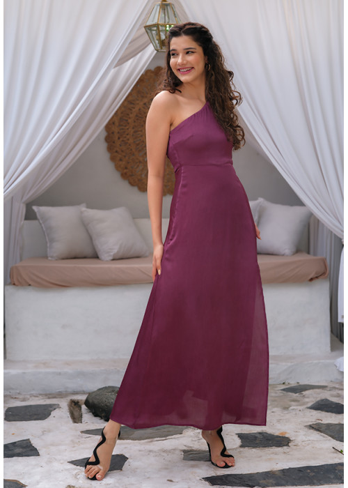 ISLE ONE SHOULDER DRESS